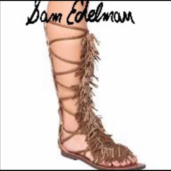 Sam Edelman Shoes - Sam Edelman Fringe Gladiator Sandals